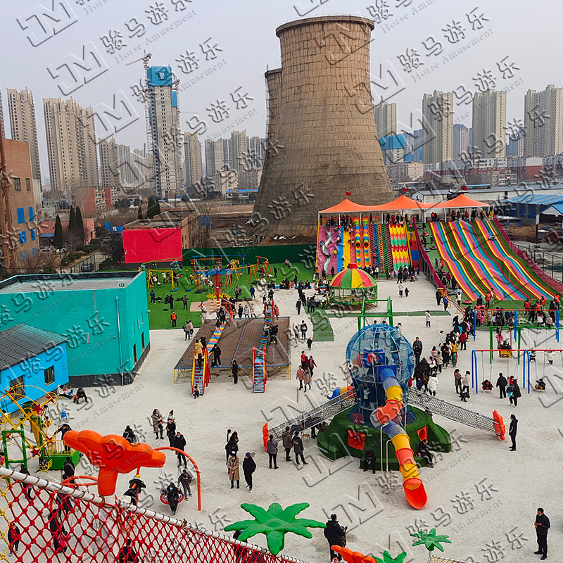 無(wú)動(dòng)力兒童樂園
